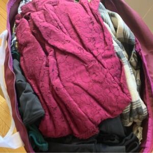 1/20/2026 consignment bag lulus lace dress thread & supply plaid coat